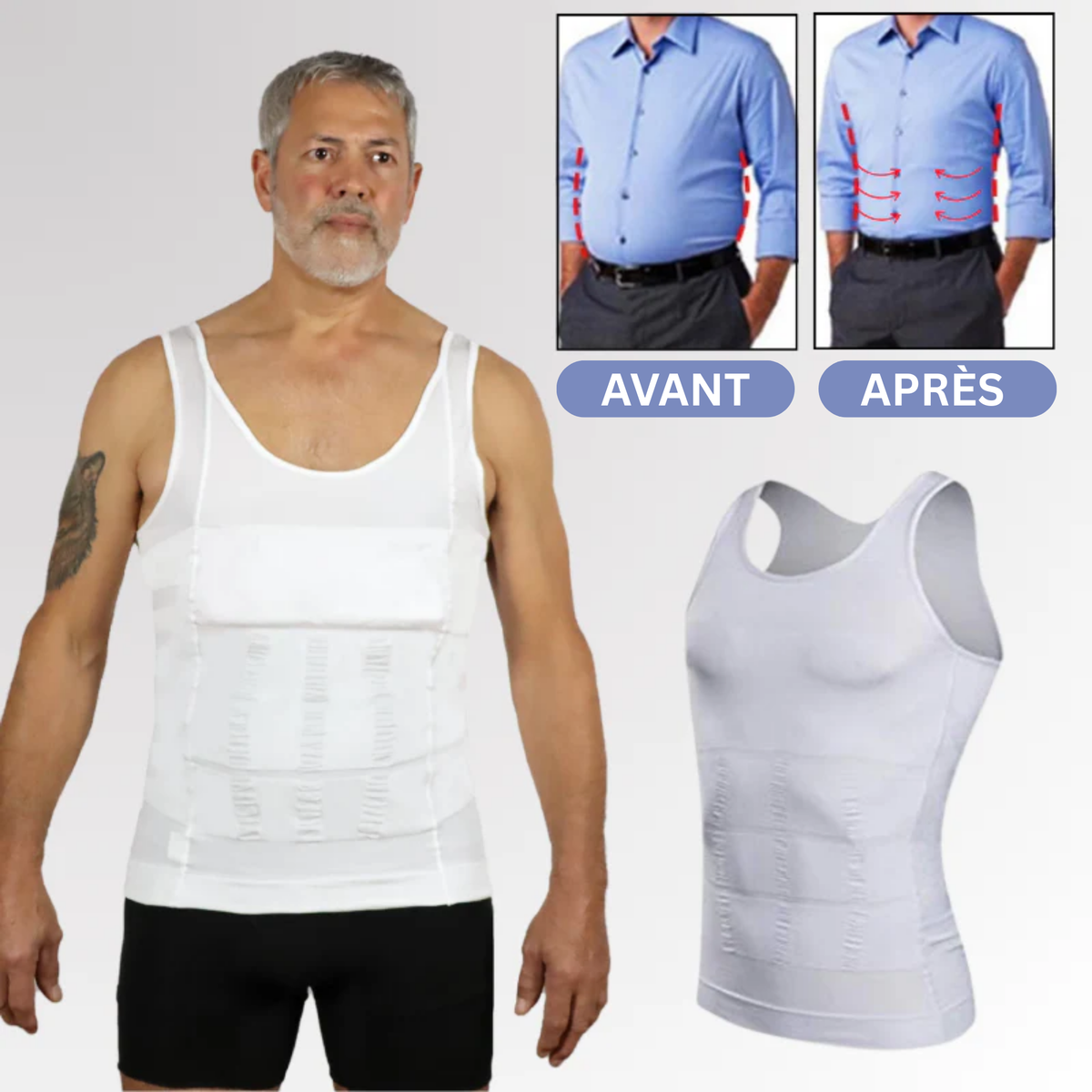Débardeur gainant & amincissant (CI)
